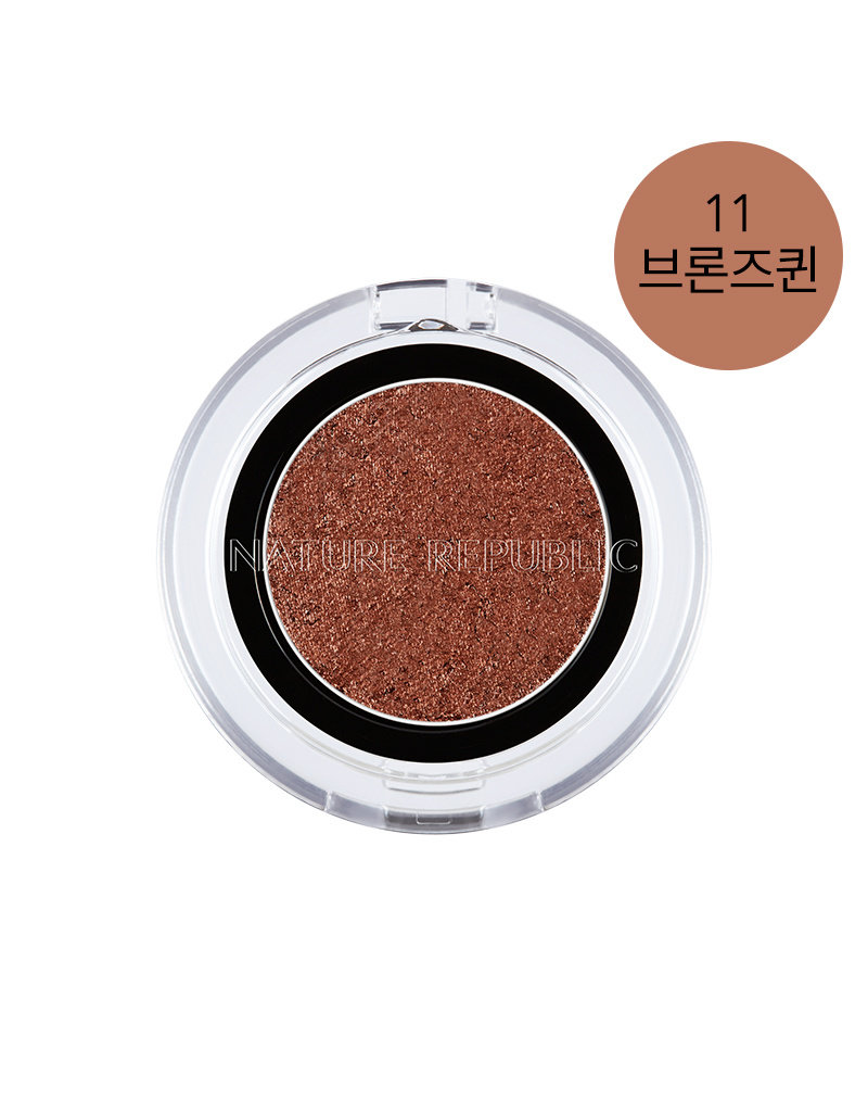 NJ1077 ТЕНИ ДЛЯ ВЕК "BY FLOWER EYE SHADOW 11 BRONZE QUEEN"