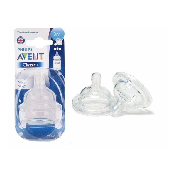 Соска Philips Avent Classic+ 3+ мес 2 шт