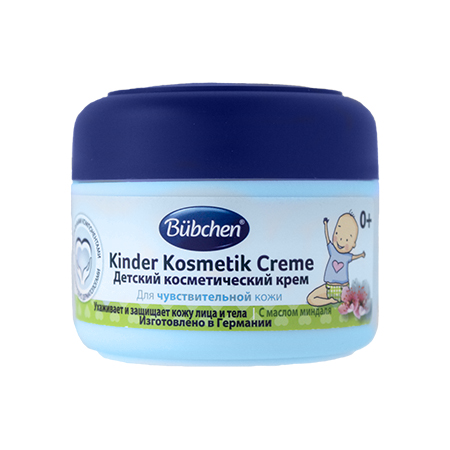 Bubchen Крем детский Kinder Kosmetik Creme с маслом миндаля 75 мл