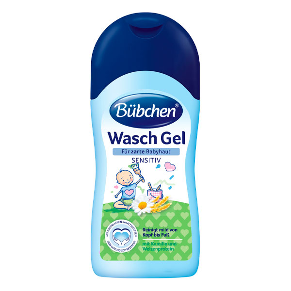 Bubchen Гель для купания Wash Gel Нежный уход с ромашкой 50 мл 0+ мес