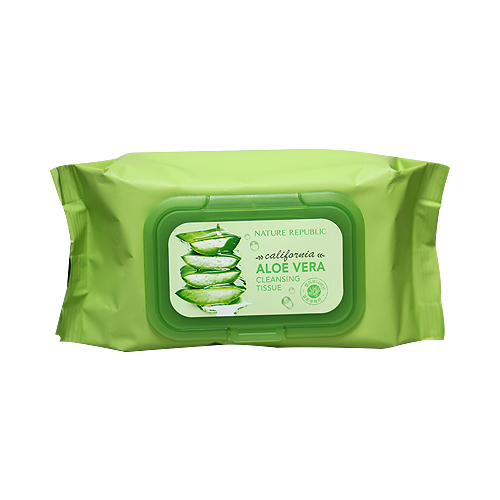 SOOTHING & MOISTURE ALOE VERA CLEANSING TISSUE (1+1)