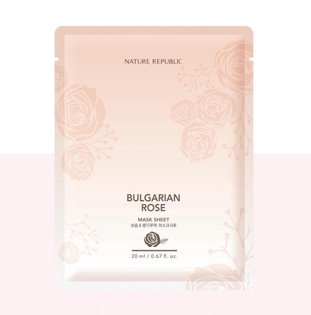 [ONLINE ONLY] BULGARIAN ROSE ESSENTIAL MASK SHEET(RR)