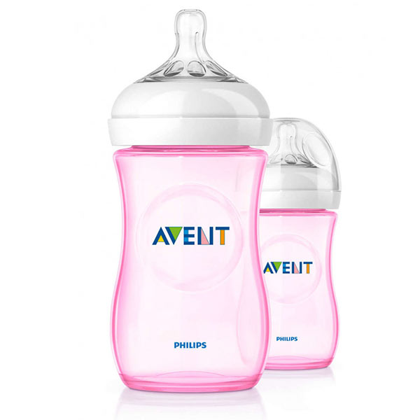 Набор бутылочек Philips Avent Natural 260 мл 1+ мес 2 шт