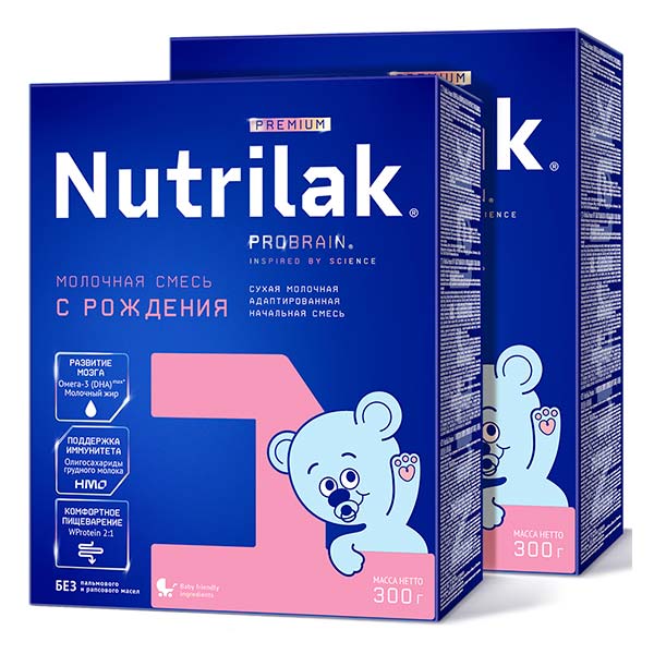 Молочная смесь Nutrilak Premium 1 300г c 0месяцев