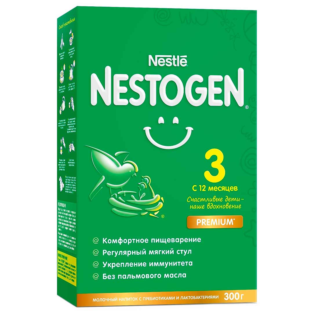 Молочко Nestogen 3 300 г с 12+ мес