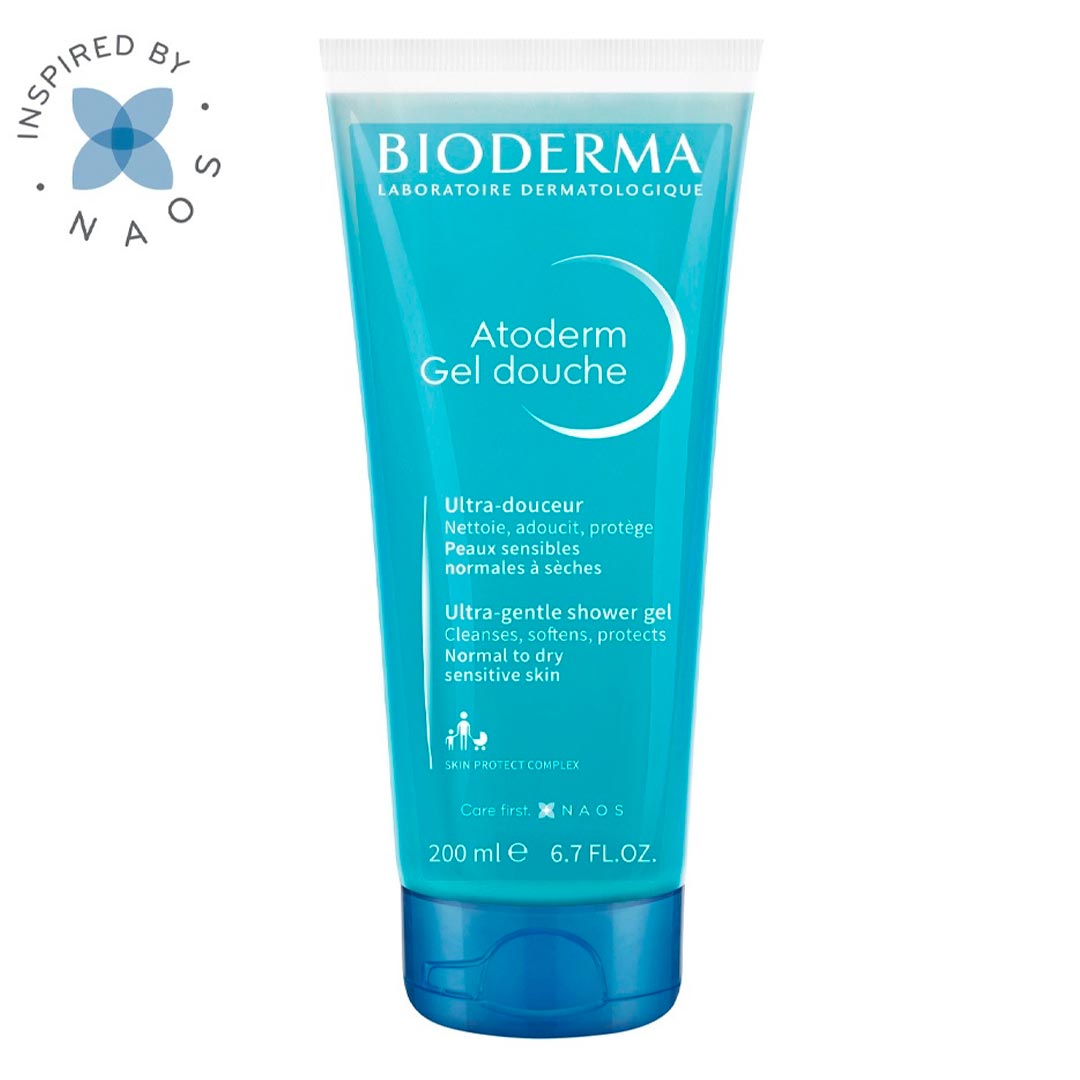 Гель для душа, для чувствительной кожи тела и лица Bioderma Atoderm Gel douche