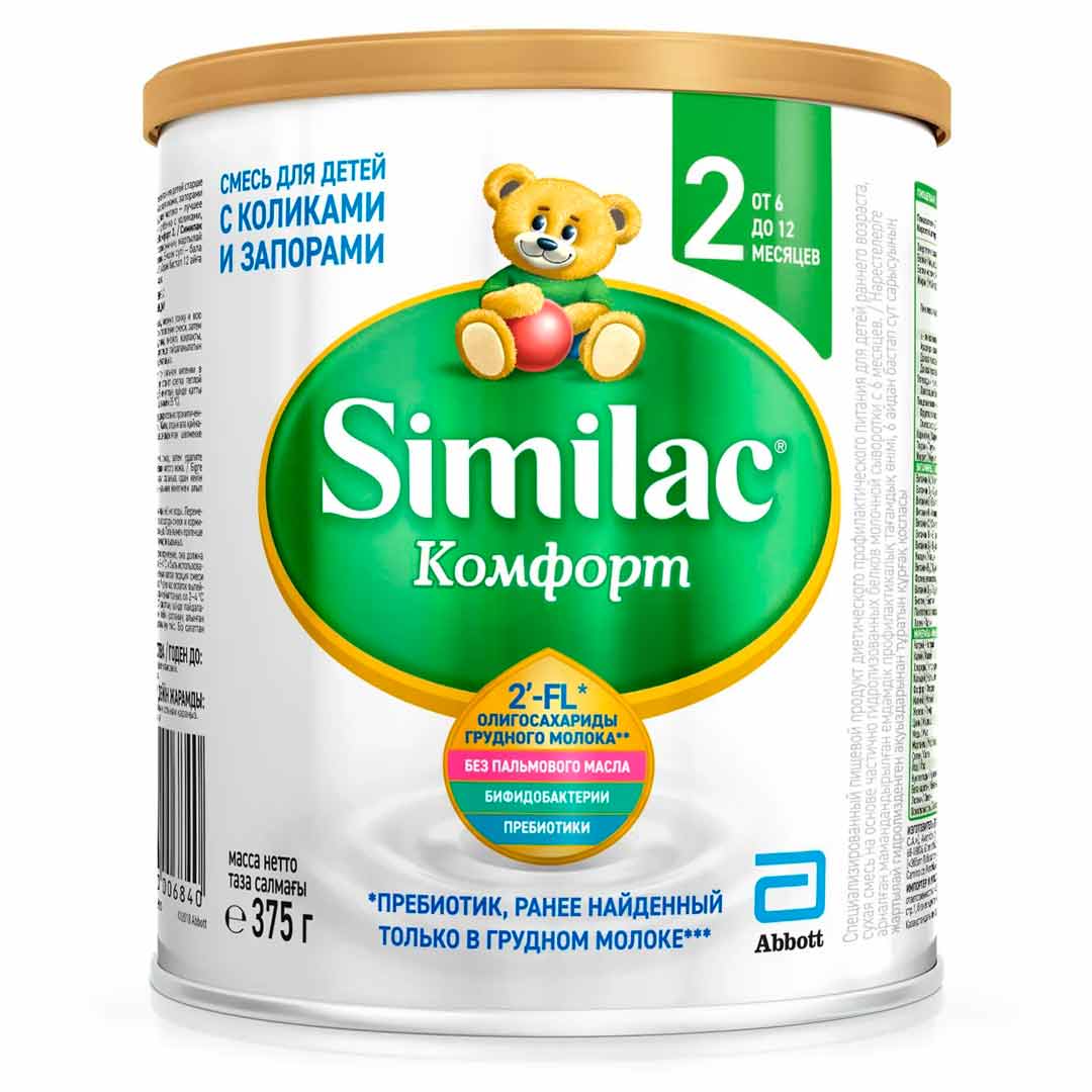 Смесь Similac Комфорт 2 6-12 мес 375 гр