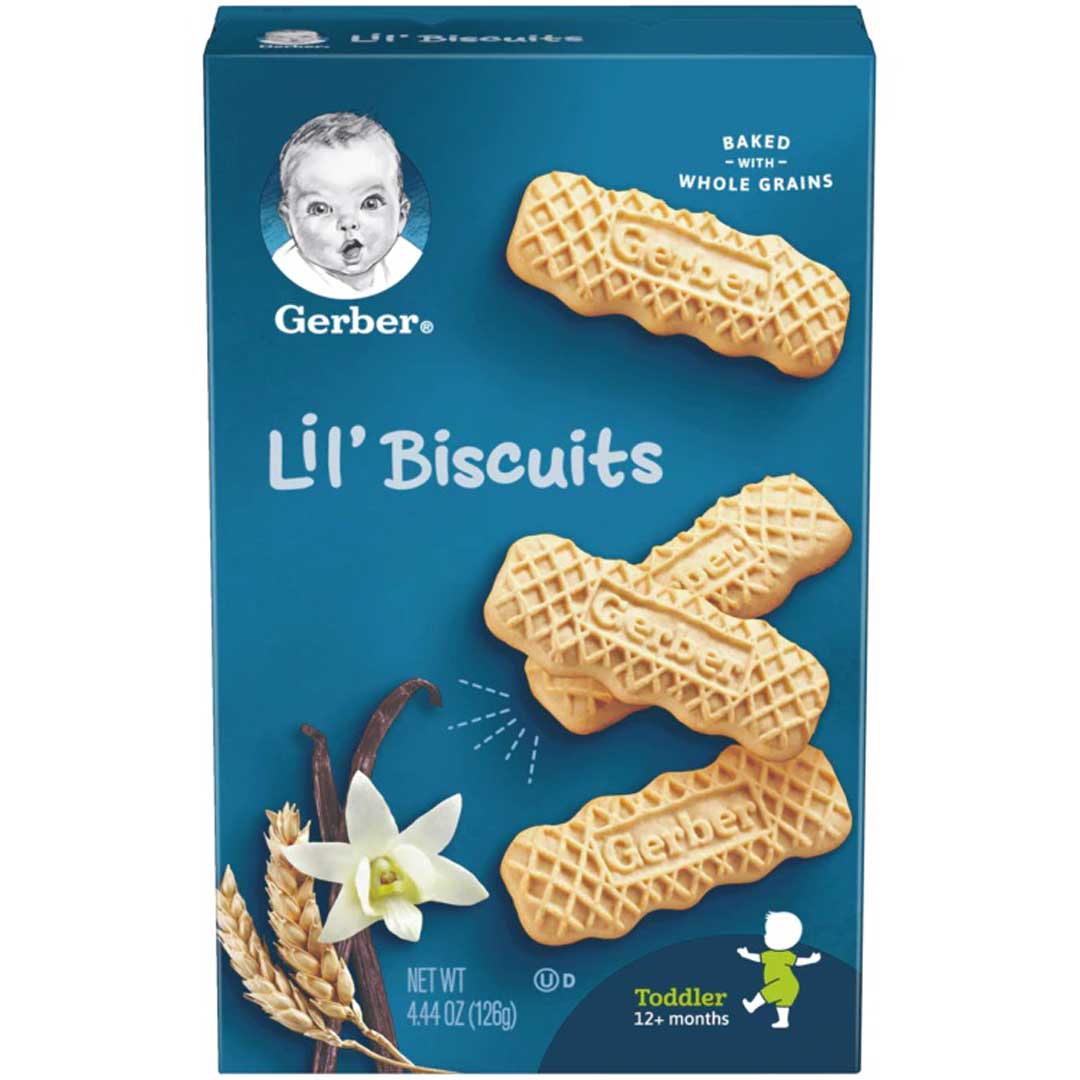 Печенье Gerber Lil Biscuits 12+ мес 126 гр