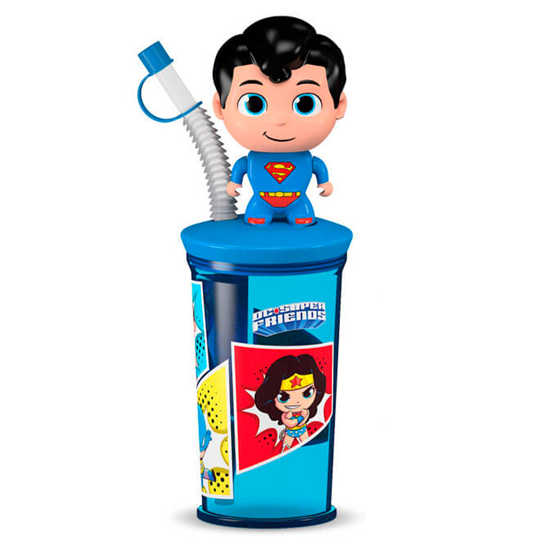 Кружка-поильник с игрушкой Relkon DC Super Friend Superman 250 мл