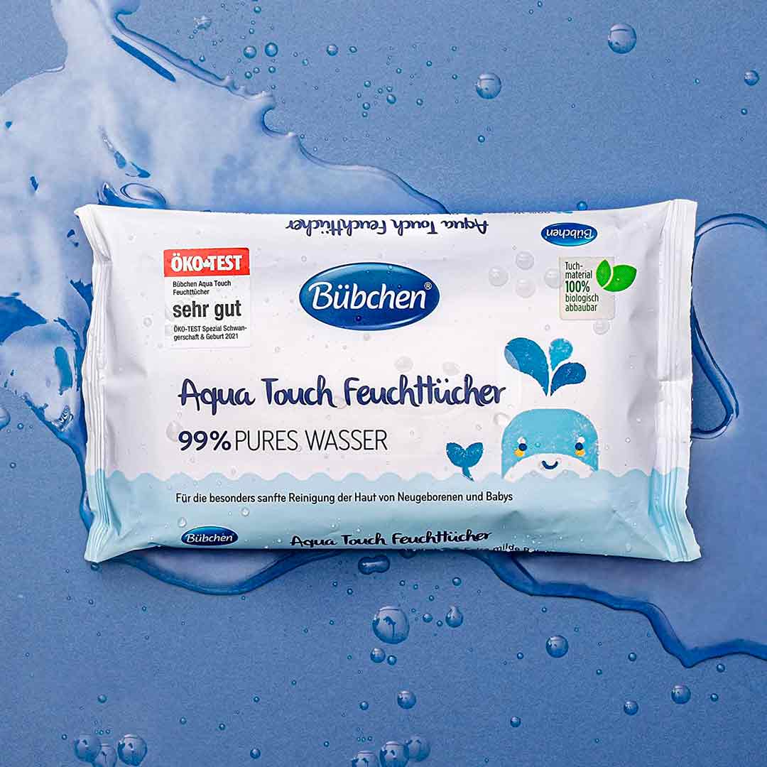 Влажные салфетки Bubchen Aqua Touch 48 шт