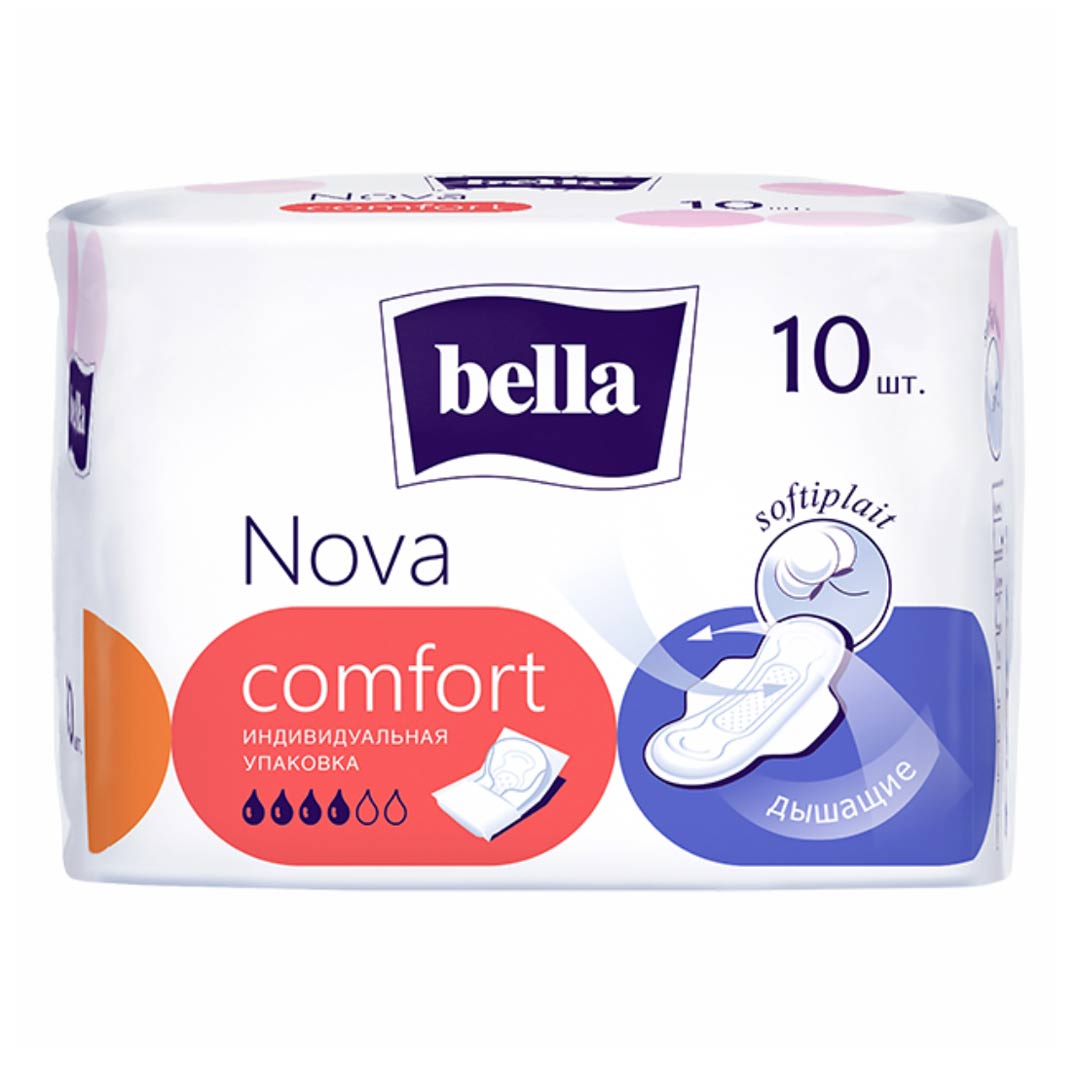 Прокладки Bella Nova Comfort 4 кап 10 шт