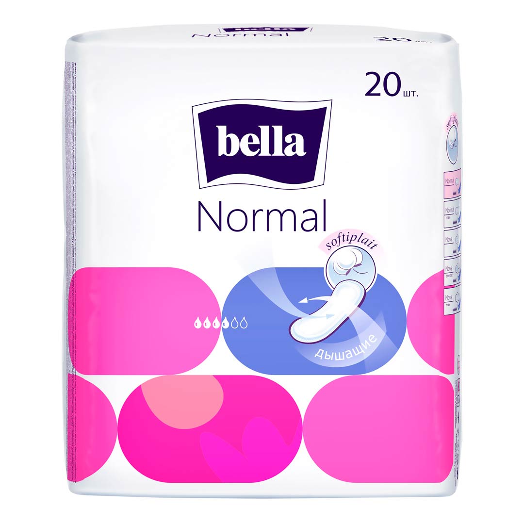 Прокладки Bella Normal 4 кап 20 шт