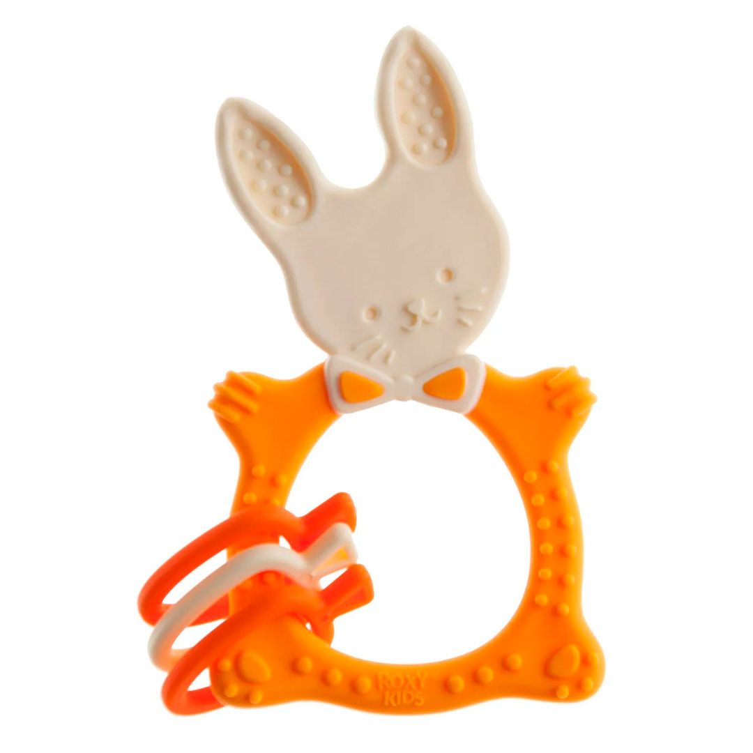 Прорезыватель ROXY-KIDS Bunny teether 3+ мес