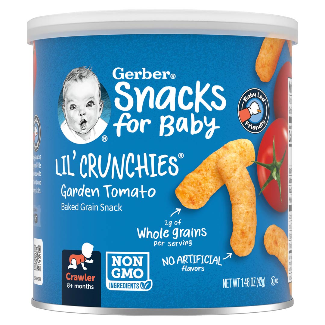 Кукурузки Gerber садовый томат 8+ мес 42 гр