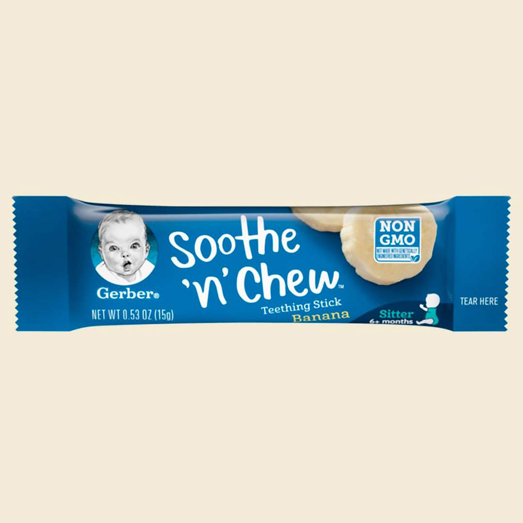 Палочки для прорезывания зубов Gerber Soothe N Chew банан 6+ мес 15 гр