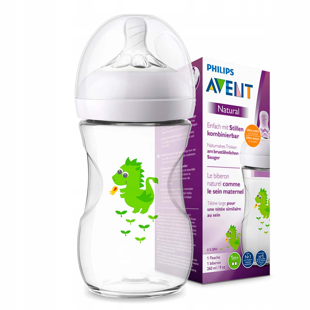 Бутылочка Philips Avent Natural Дракончик 260 мл 1+ мес