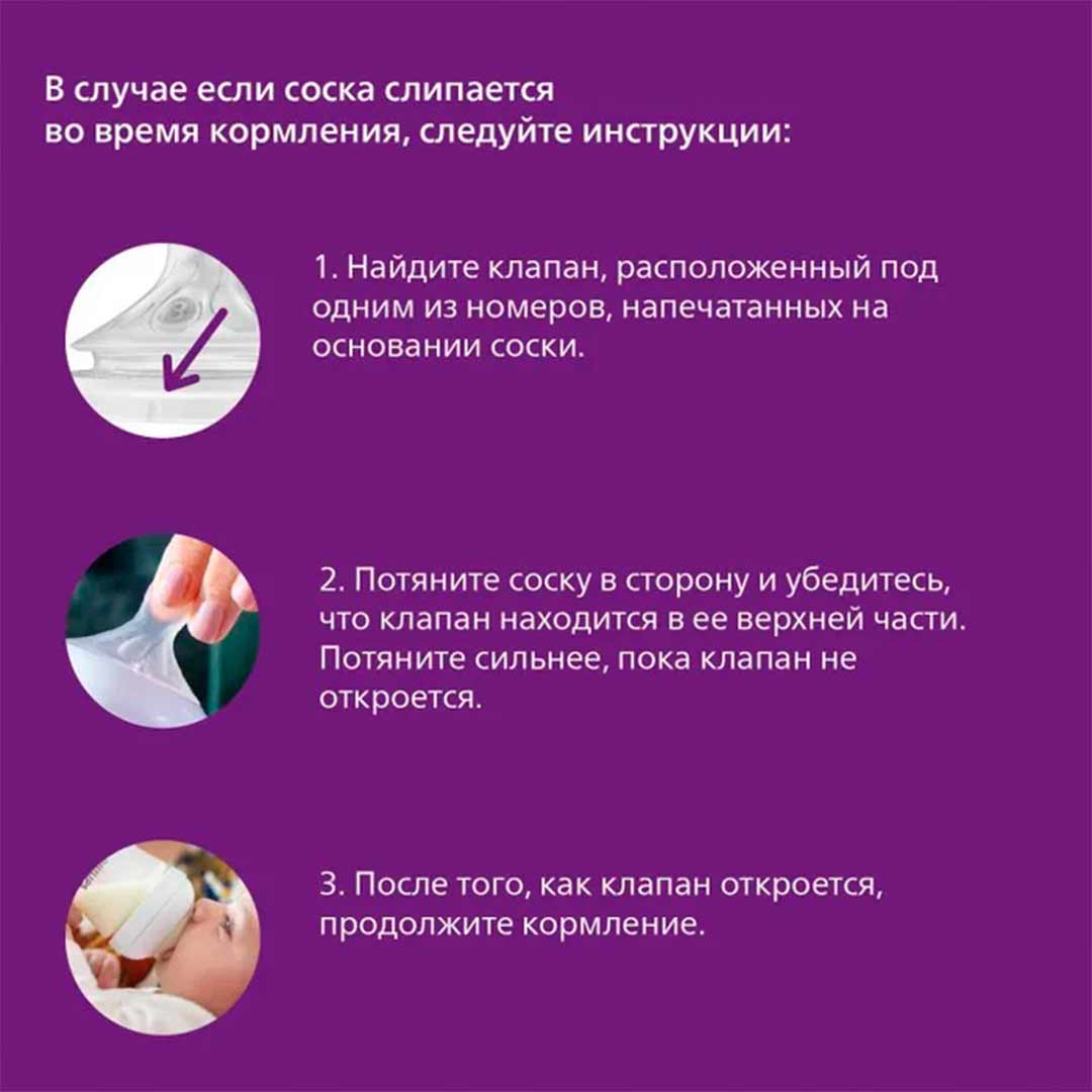 Philips Avent Пластиковая бутылочка Natural Фламинго 260 мл 1+ мес SCF070/21