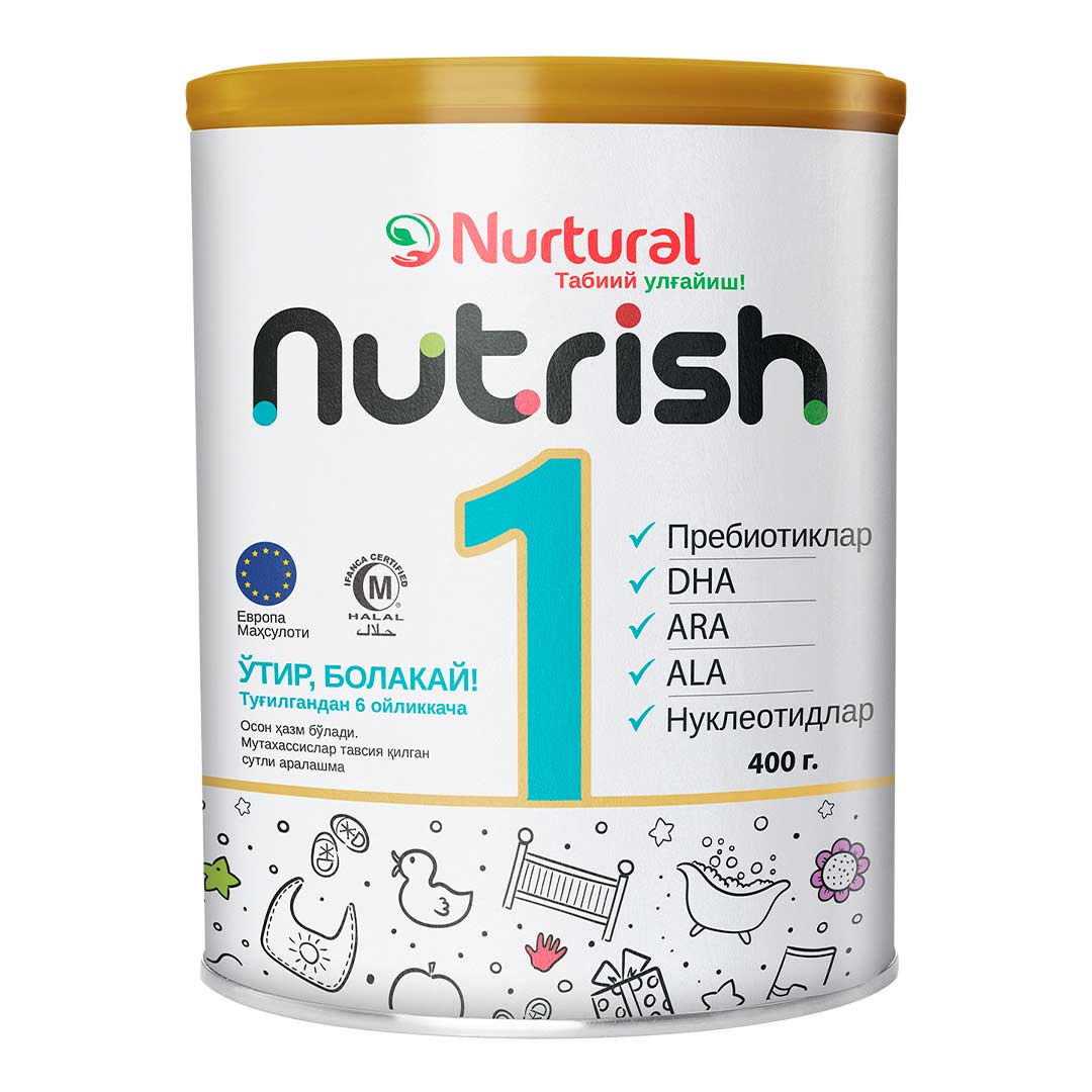 Молочная смесь Nutrish 1 400 гр 0-6 мес