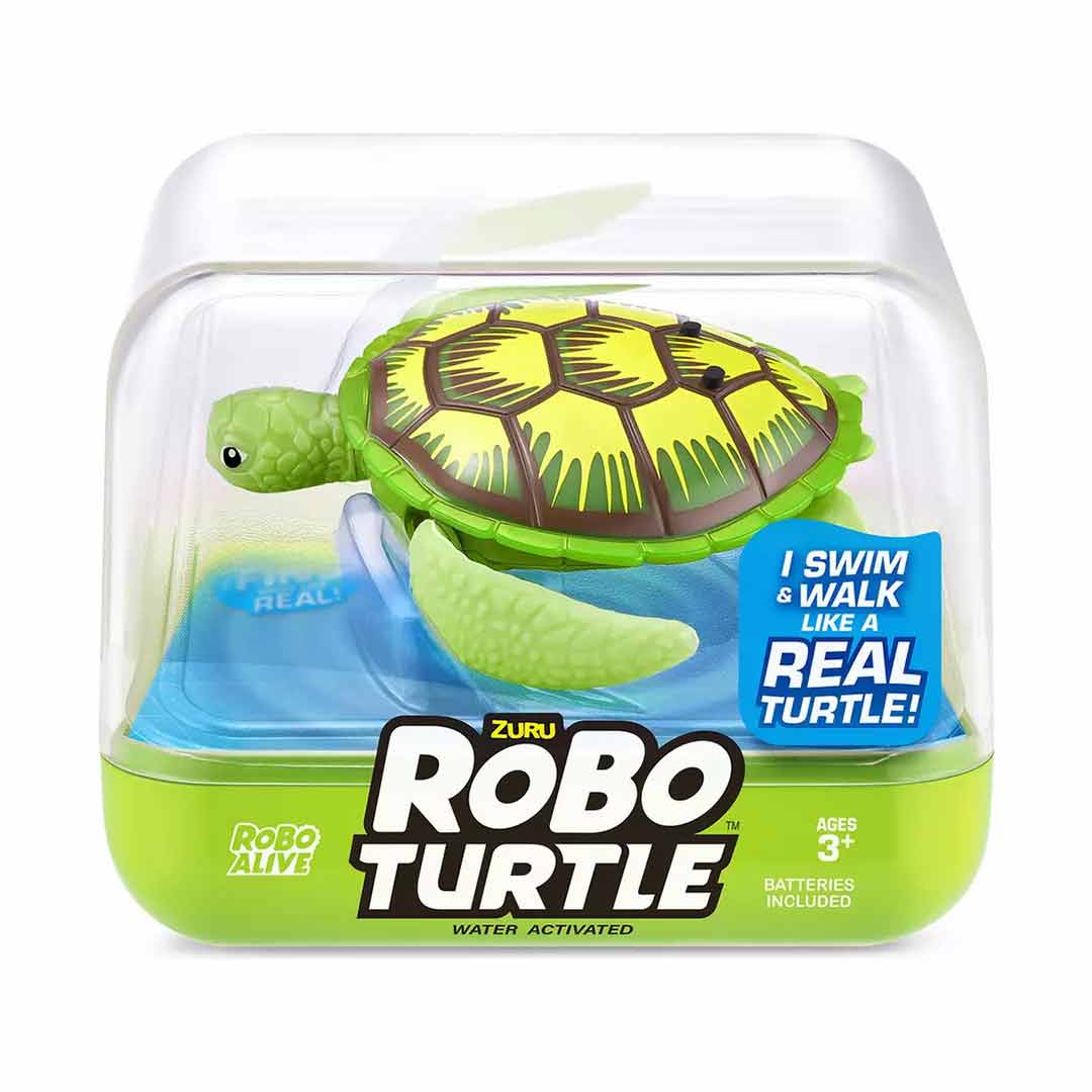 Интерактивная игрушка ZURU Robo Alive Turtle Зеленый