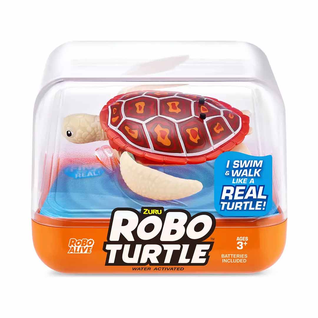 Интерактивная игрушка ZURU Robo Alive Turtle Коричневый