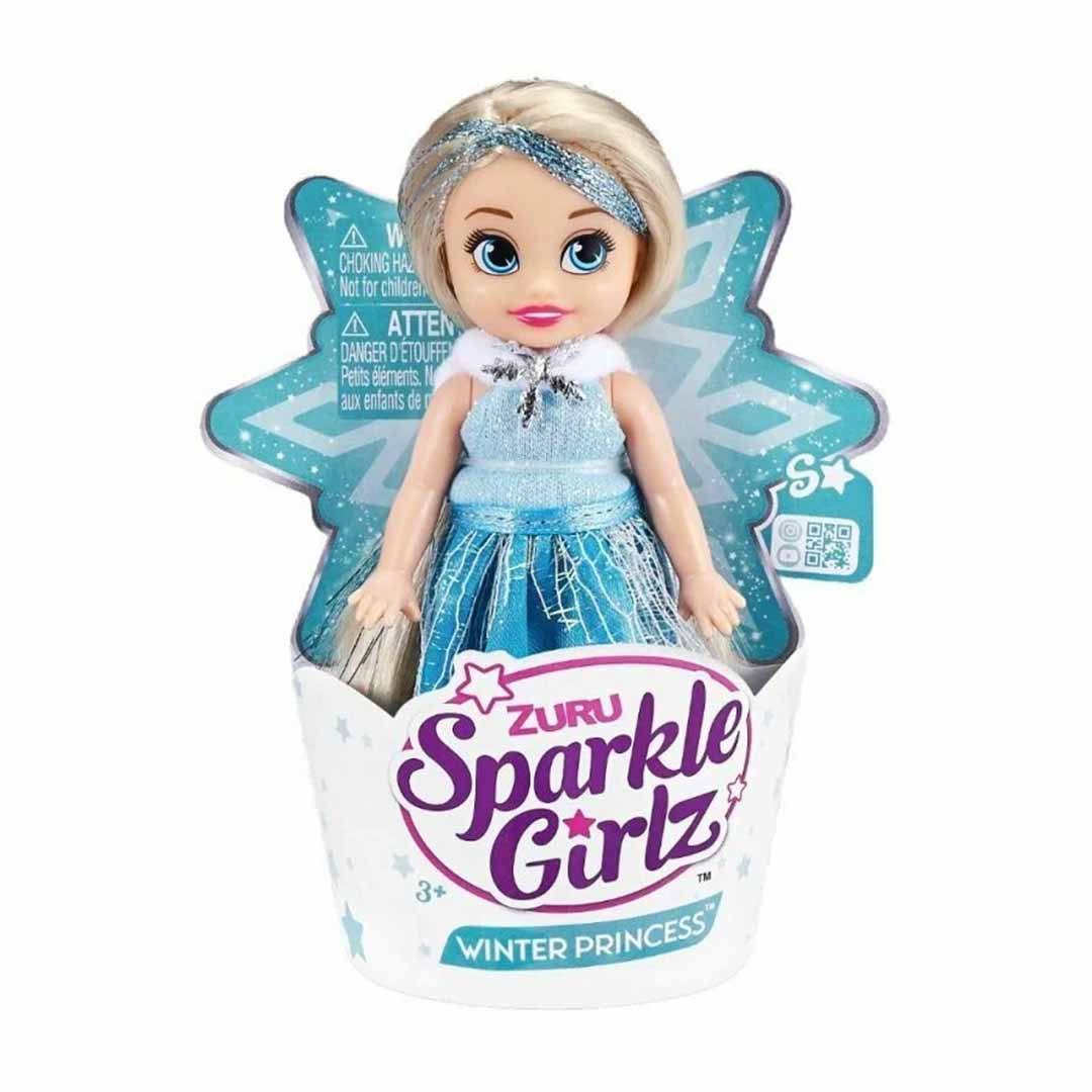 Кукла ZURU Sparkle Girlz Winter Princess in cupcake блондинка