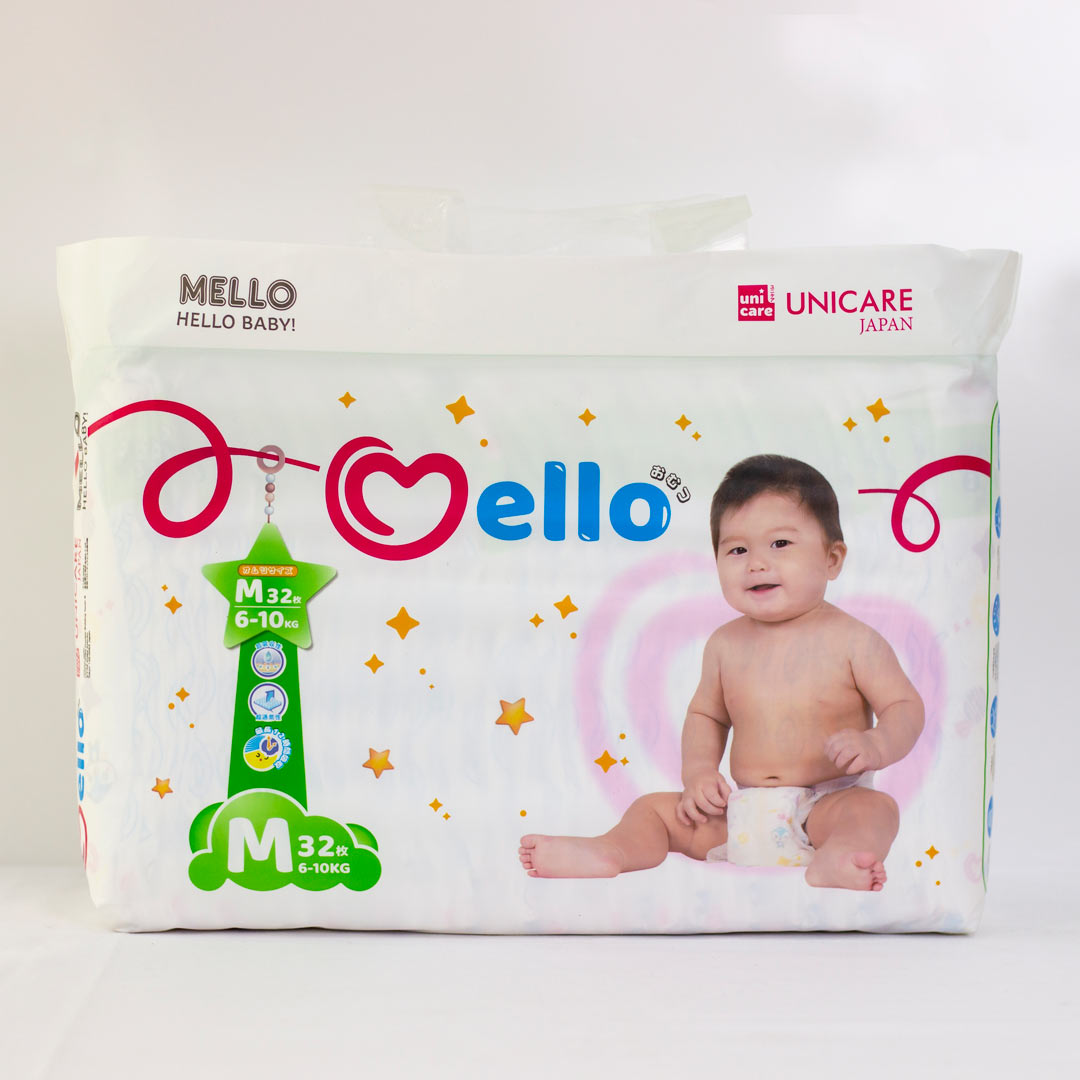 Подгузники Mello M 6-10 кг 32 шт