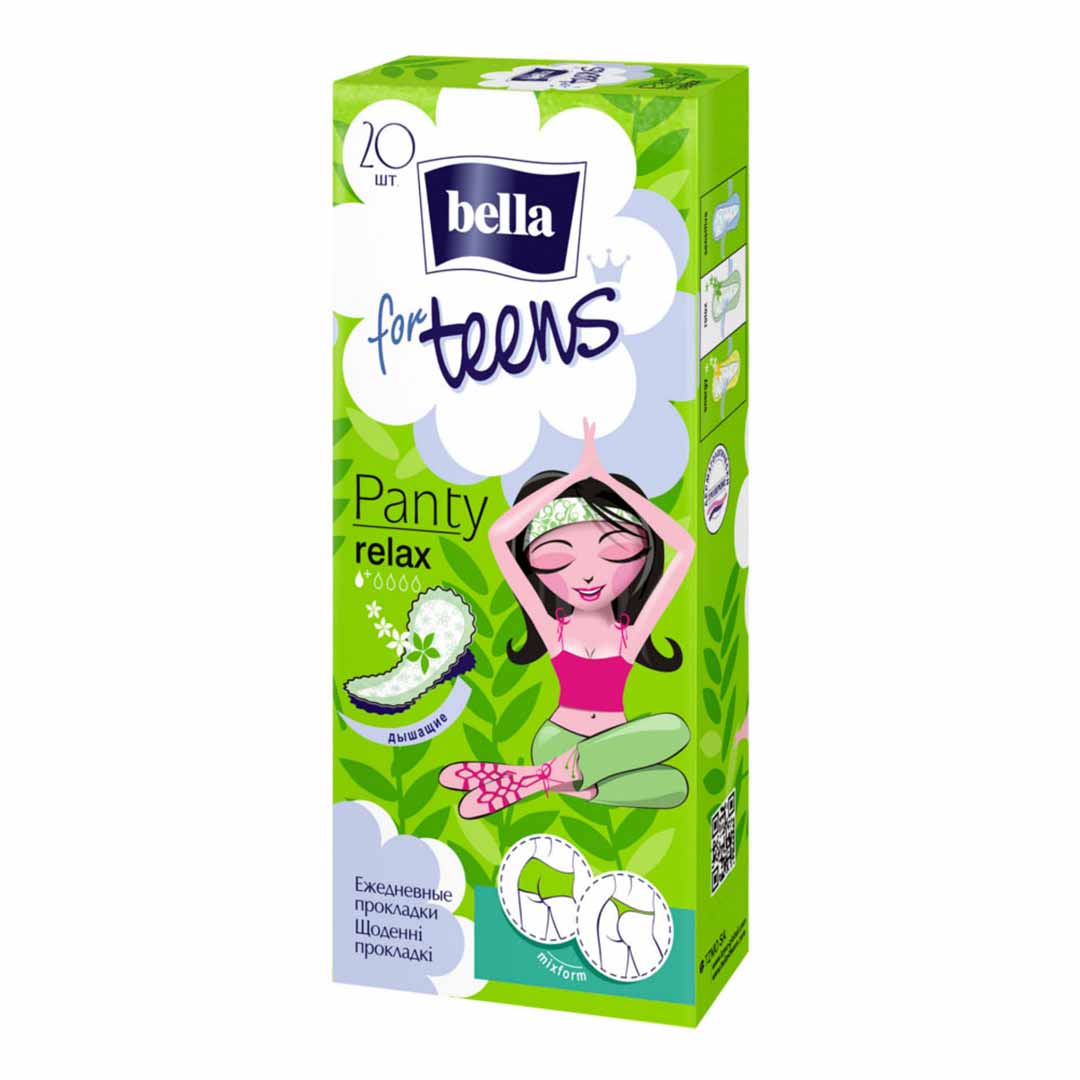 Ежедневные прокладки Bella Panty for teens Relax Deo 20 шт