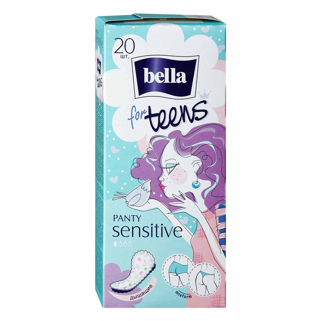 Ежедневные прокладки Bella Panty for teens Sensitive 20 шт