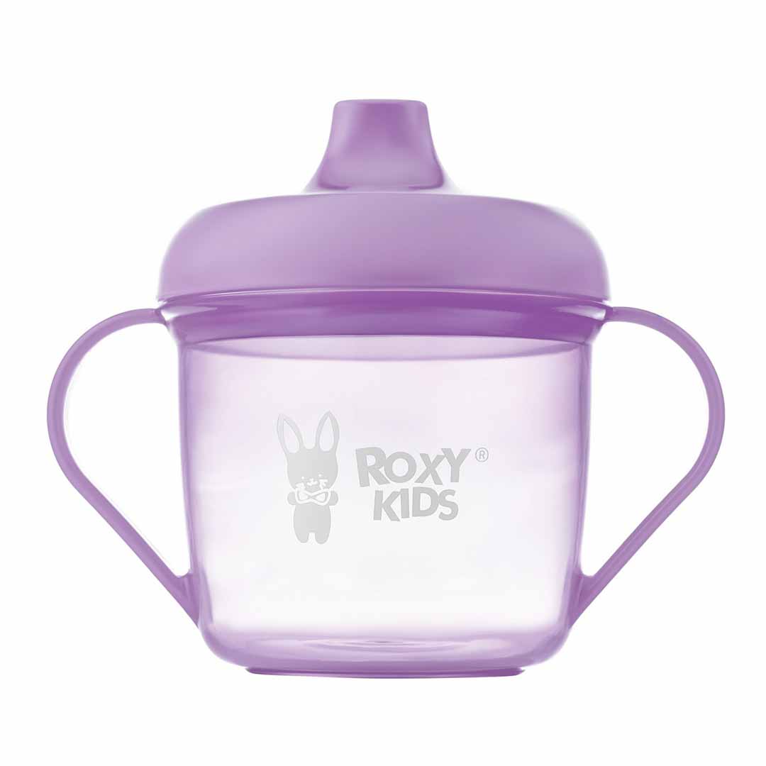 Кружка-поильник с носиком ROXY-KIDS Фиолетовый 9+ мес 180 мл