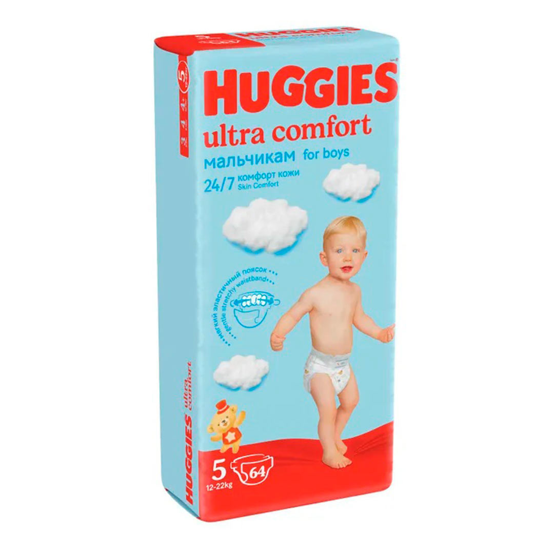 Подгузники Huggies Ultra Comfort 5 (12-22кг) 1шт