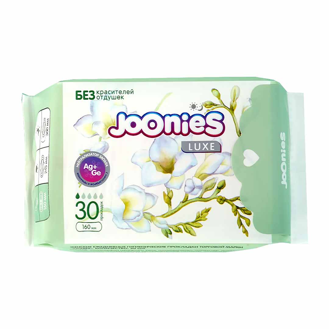 Ежедневные прокладки Joonies Luxe 1 кап 30 шт