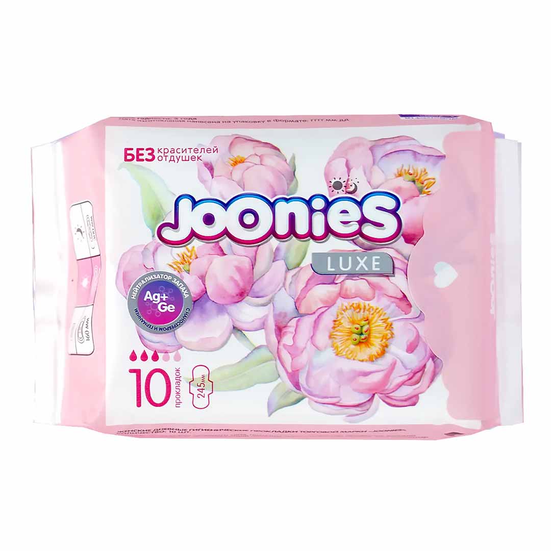 Ежедневные прокладки Joonies Luxe 3 кап 10 шт