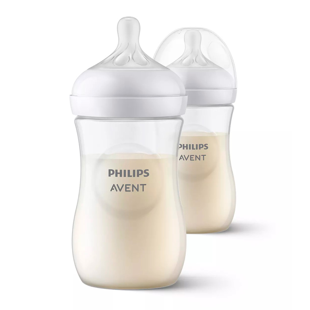 Пластиковая бутылочка Philips Avent Natural Response 260мл. 1+мес. 2 шт SCY903/02