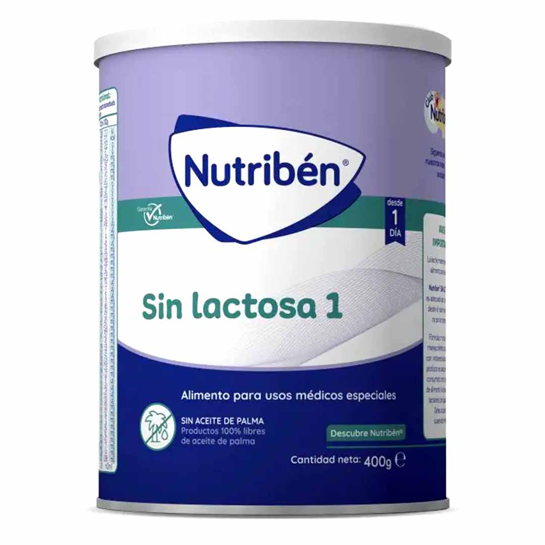 Смесь Nutriben 1 безлактозный 400 гр 0-6 мес