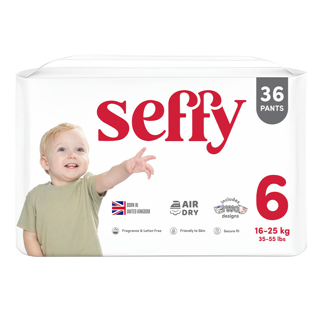 Подгузники-трусики Seffy 6 16-25 кг 36 шт