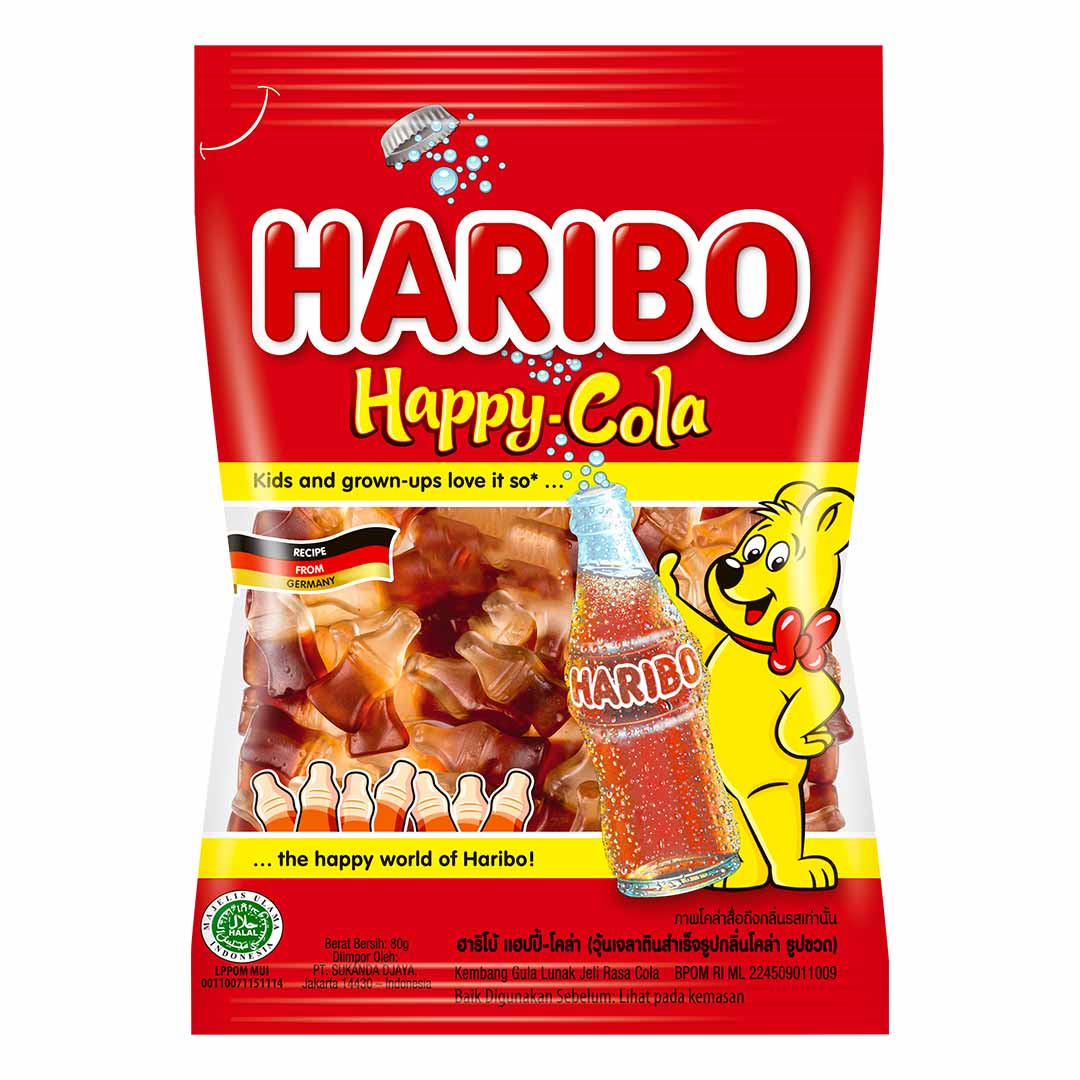 Мармеладки HARIBO Happy-Cola маленькая