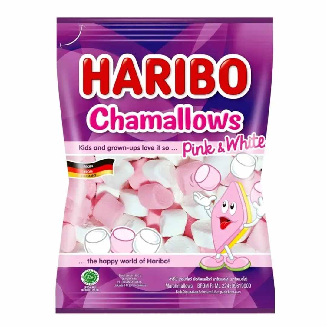 Маршмеллоу HARIBO pink & white большая