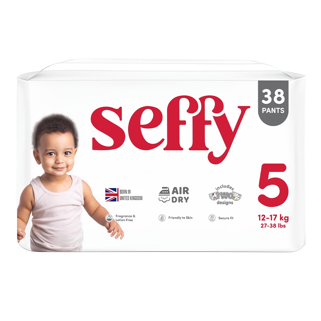 Подгузники-трусики Seffy 5 12-17 кг 38 шт