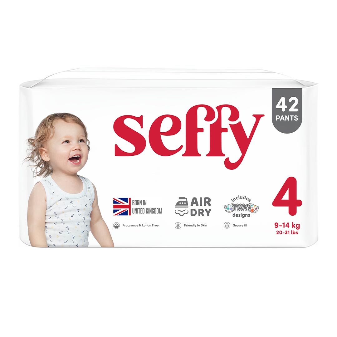 Подгузники-трусики Seffy 4 9-14 кг 42 шт