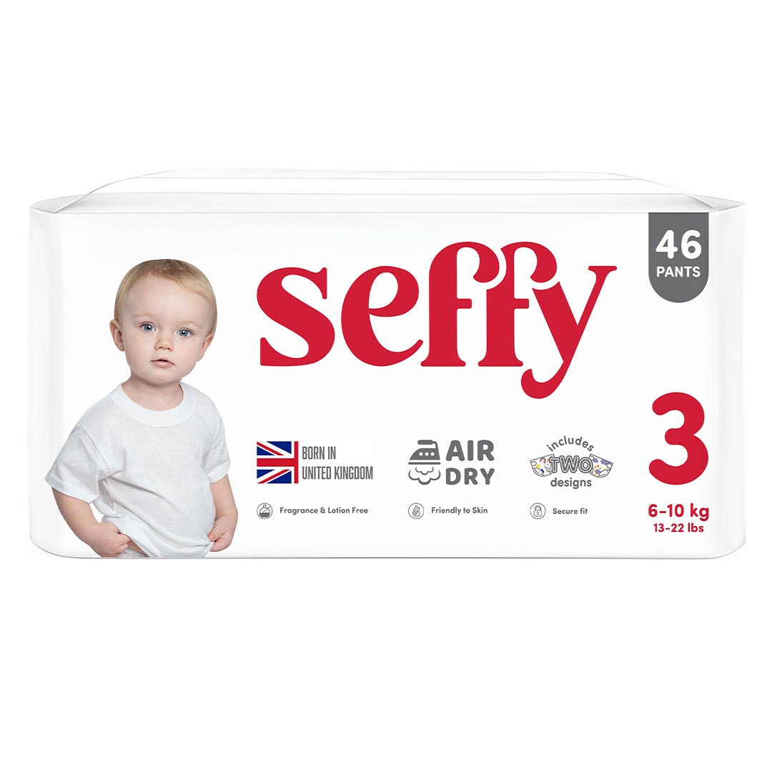 Подгузники-трусики Seffy 3 6-10 кг 46 шт