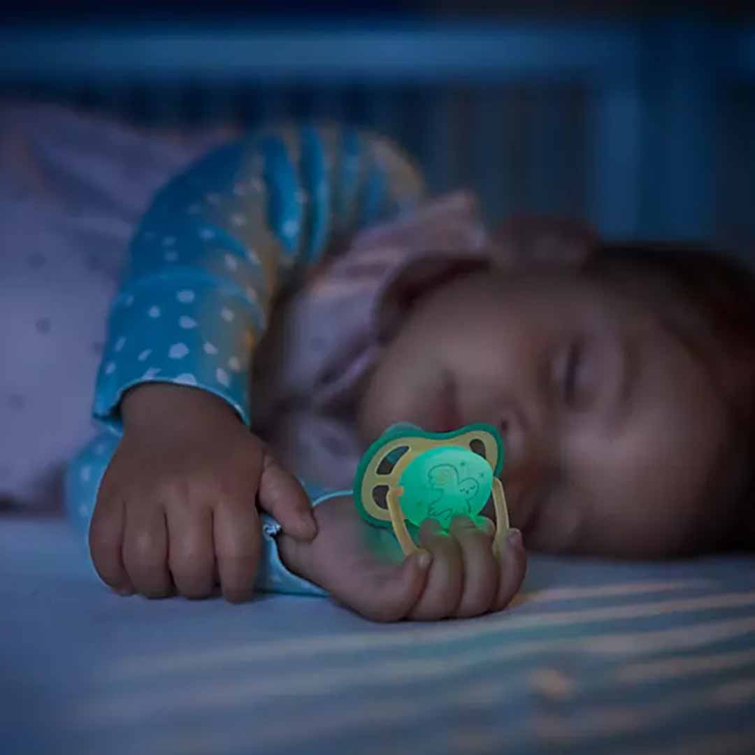 Пустышка Philips Avent Ultra air nighttime сова 0-6 мес