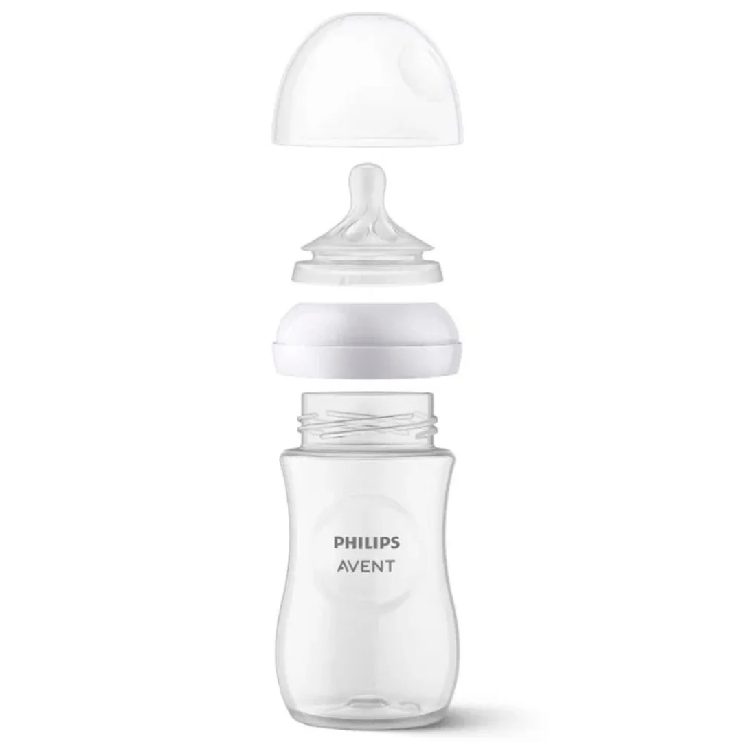 Набор бутылочек Philips Avent Natural Response морские котики 2шт пустышки. 260мл. 0+мес. SCD837/11