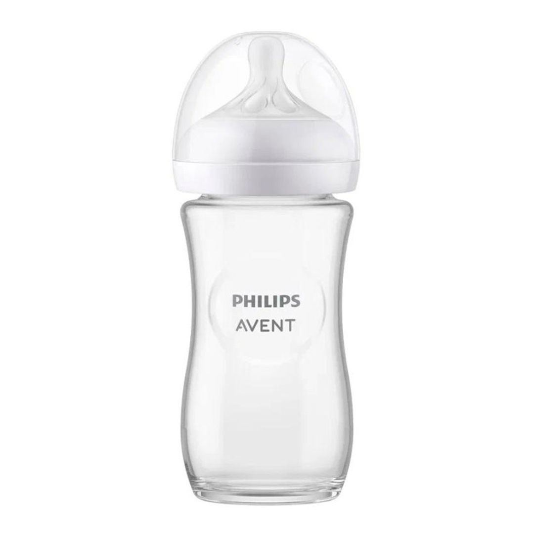 Стеклянная Бутылочка Philips Avent Natural Response 240мл. 1+мес. SCY933/01