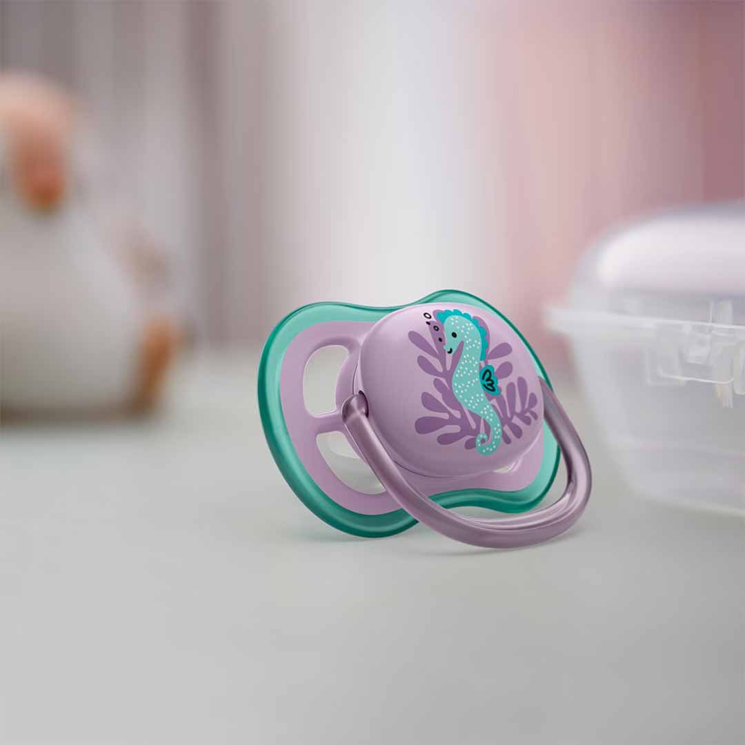 Пустышка Philips Avent Ultra air морской конек 6-18 мес