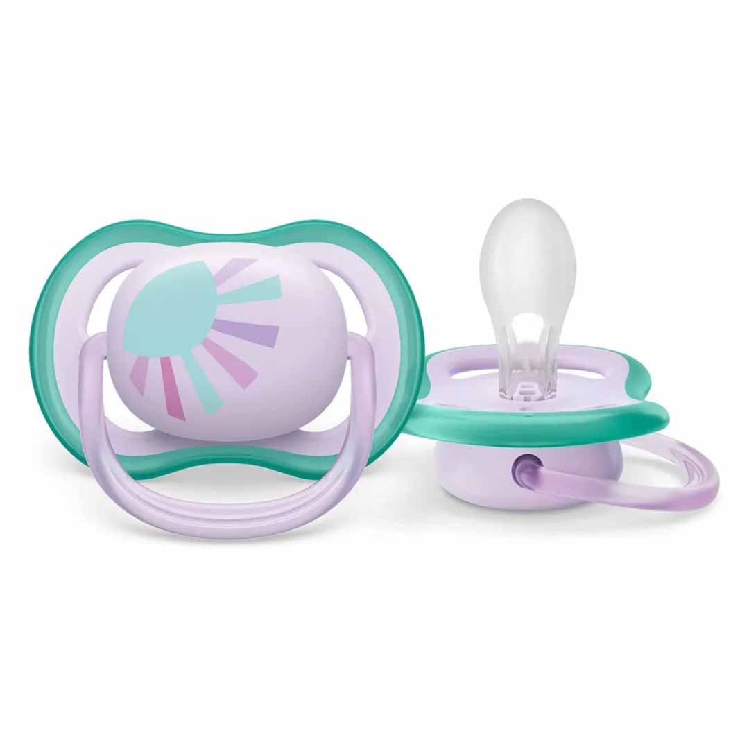 Пустышка Philips Avent Ultra air солнце 6-18 мес