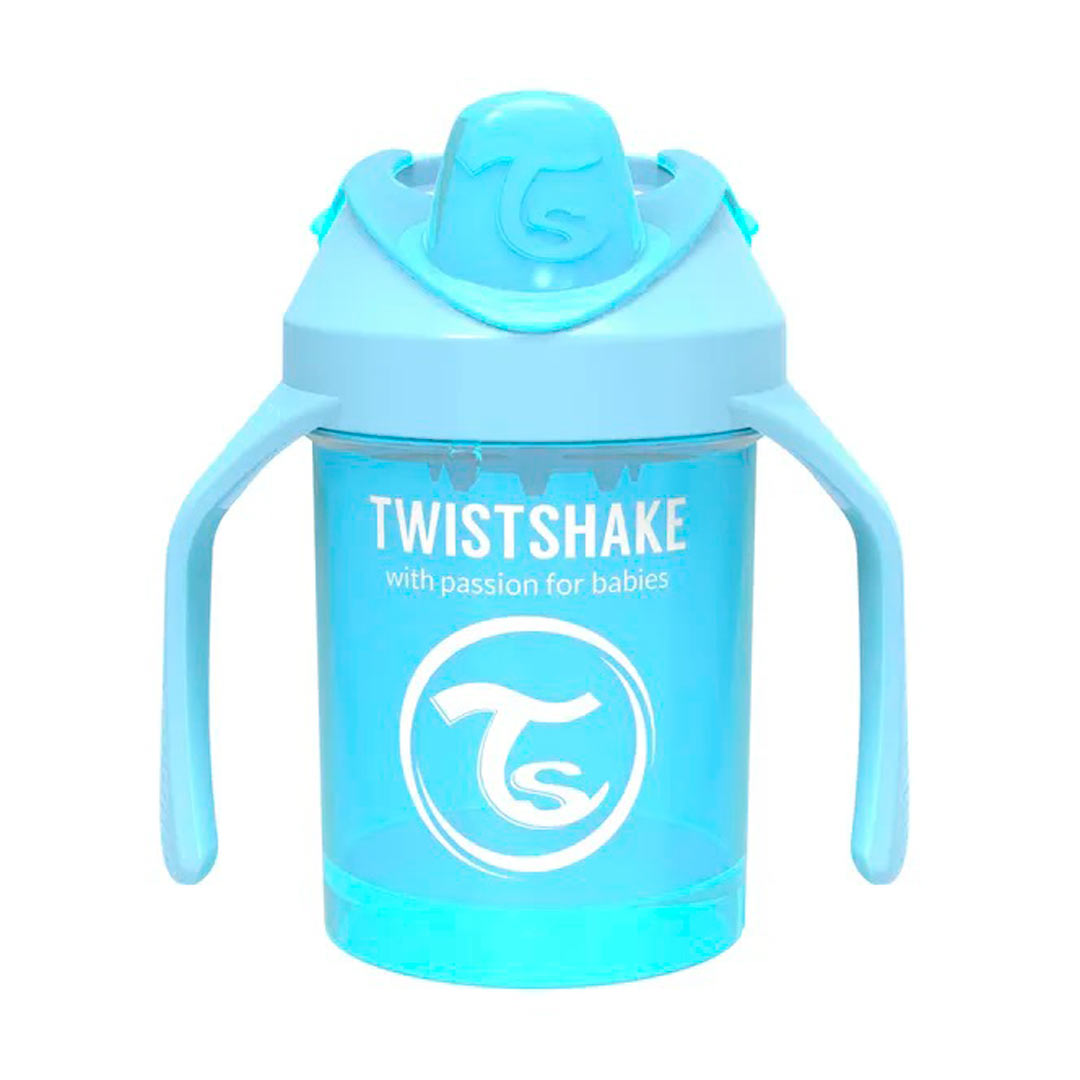 Поильник с ручками Twistshake 230 мл 4+ мес Голубой