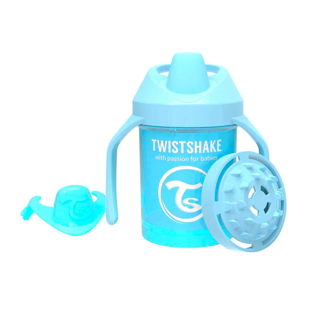 Поильник с ручками Twistshake 230 мл 4+ мес Голубой