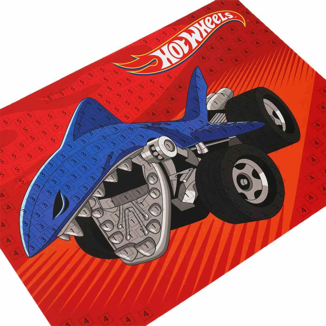 Аппликация мягкая мозаика Hot Wheels