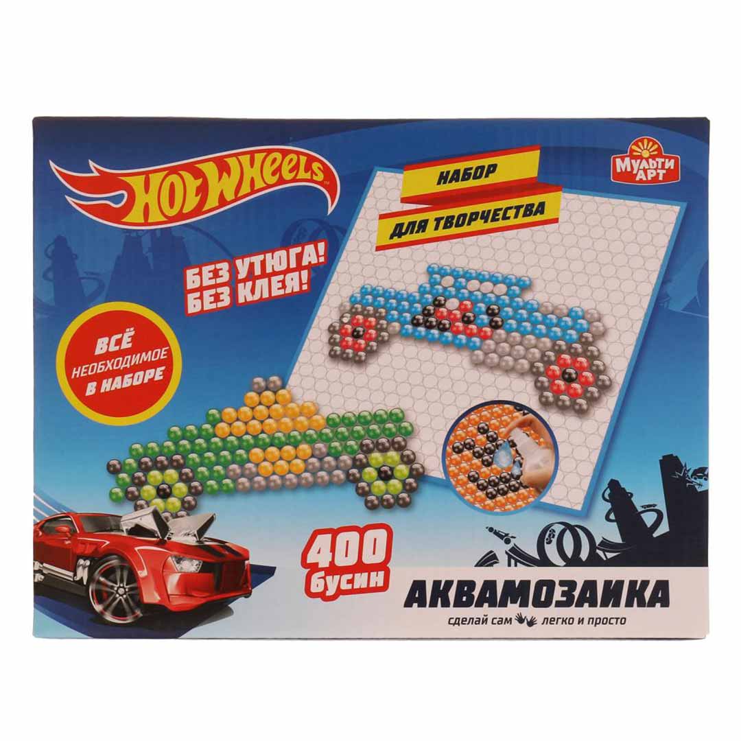 Набор для творчества Hot wheels Аквамозаика 400 бусин