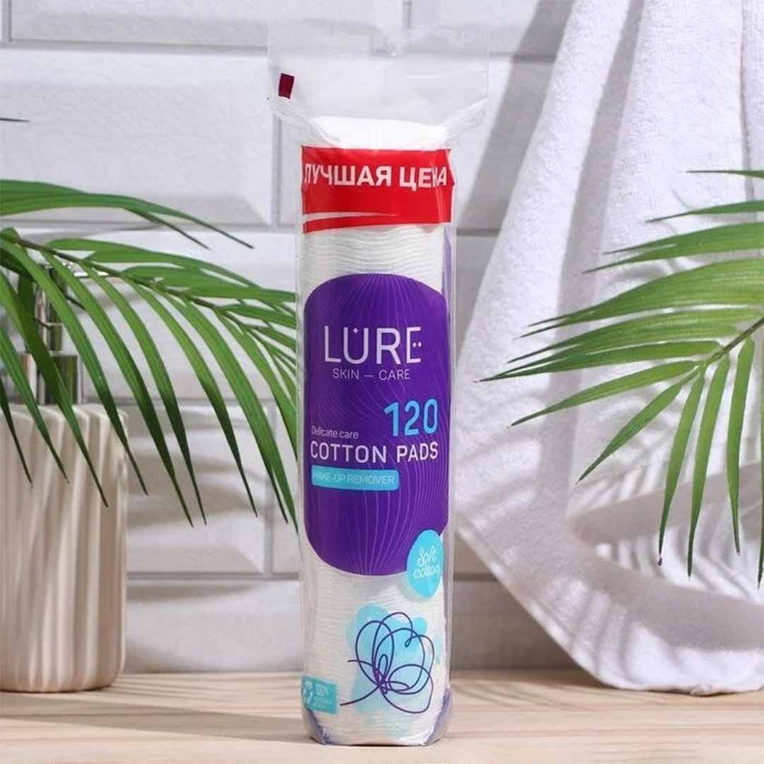 Ватные диски LURE SKIN-CARE 120 шт